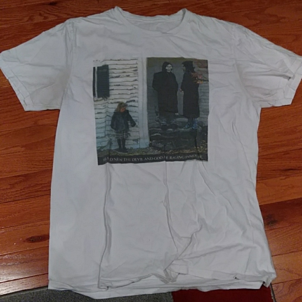 Brand New Emo Merch White T-Shirt